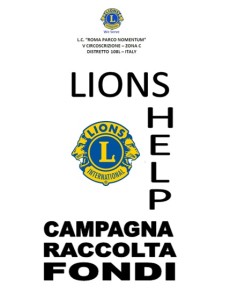 LIONS HELP LOGO
